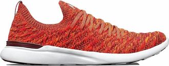 Athletic Propulsion Labs Womens Techloom Wave Athletic Sneakers In Burgundy/magenta/melange