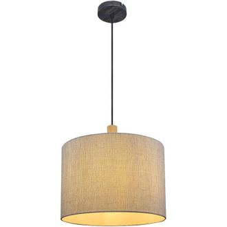 Globo Lighting Lampada a sospensione - Roger - grigio - metallo - ø 40cm - Globo