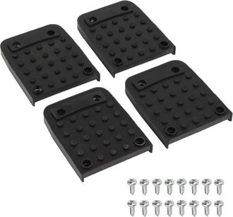 OEM Paquete De 4 Almohadillas De Goma Para Zancos, Dise&ntilde;o