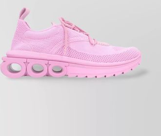 Ferragamo fabric low-top sneakers