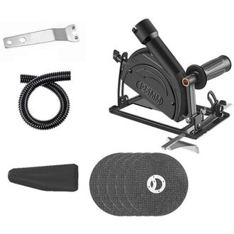 OEM Soporte Met&aacute;lico Para Amoladora Angular, Soporte Ajustable A 45&deg;, Cubierta Protectora Para M&aacute;quina De Corte Para Proyectos De Bricolaje Comunes (5 Hoj