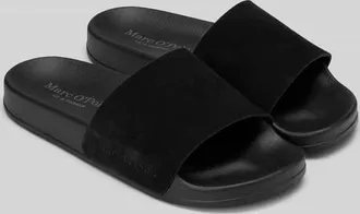 Marc O'Polo Badeschuhe mit Label-Pr&auml;gung in Black, Gr&ouml;&szlig;e 36