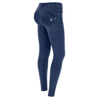 Freddy Jeans push up WR.UP vita alta superskinny in denim navetta