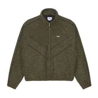 Obey Chaqueta Leisure Training - Jackets - Hombre - Verde - M