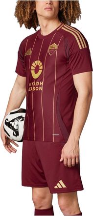 adidas AS Roma 24/25 Home Football Asia Sizing Burgundy IT6058