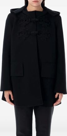Valentino Garavani single-breasted coat - Black