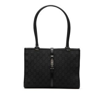 Gucci Tweedehands Gg Canvas Jackie Tote