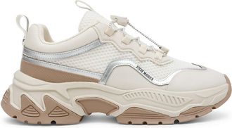 Steve Madden Womens E Trainers in Cream - Size UK 8