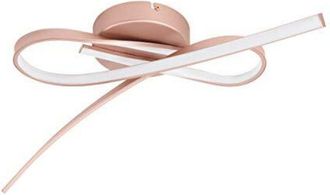 Eglo Eglo - palozza plafoniera a led in metallo oro rosa 2 profili 19W 97361