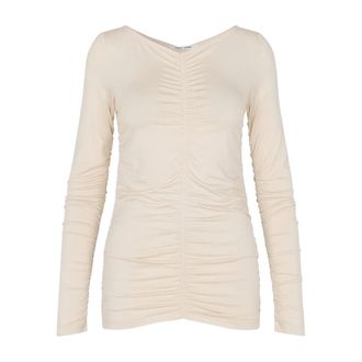 Sams&oslash;e & Sams&oslash;e Tops, Dames, Wit, S, Ulrika Top