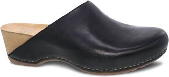 Dansko Womens Talulah Milled Burnished Mule In Black
