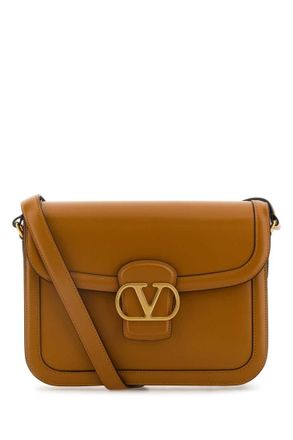 Valentino Garavani Brown 9TO5 Crossbody Bag