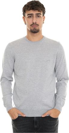 HUGO BOSS Uomo, Maglie, Grigio, L, new