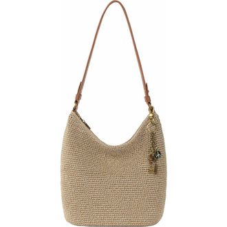 The Sak Sequoia Hobo Hand Crochet Bag in Bamboo Static at Nordstrom