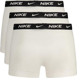 Nike Cotton-Blend Boxer Shorts - White