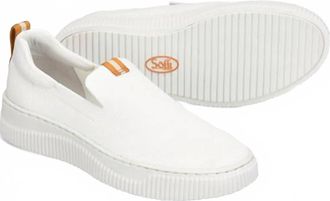 S&ouml;fft Womens Frayda Slip-On Sneakers In White