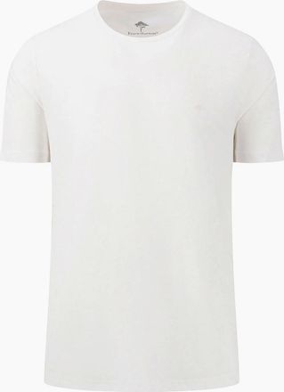 Fynch-Hatton Mens FYNCH-HATTON T-SHIRT WHITE - Size: 38