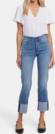 NYDJ Marilyn Straight Cuff Jeans In Barcelona Breeze