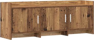 vidaXL Mueble De Tv 130 X 33 X 47 Cm Madera Envejecida Vidaxl
