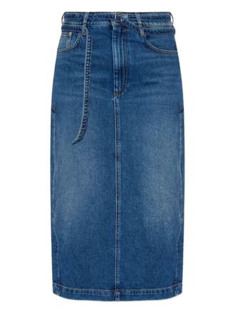 Sportmax Denim rok - Blauw