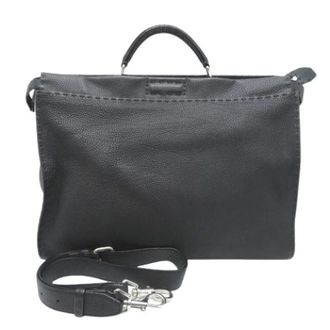 Fendi Pre-owned Handbags, female, Black, Size: ONE SIZE Pre-owned Vintage Briefcase
