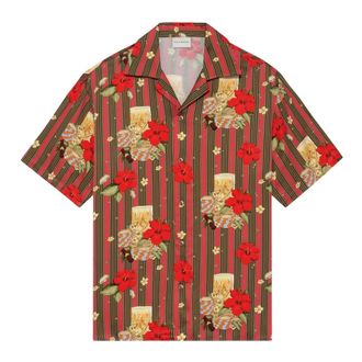 Dr&ocirc;le de Monsieur Short Sleeve Shirt - Heren - Korte mouwen Overhemden - Veelkleurig - S - Overhemden