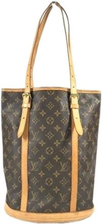 Louis Vuitton Pre-owned Bucket Bags, female, Brown, Size: ONE SIZE Pre-owned Vintage Bucket Bag
