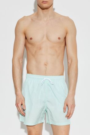 Emporio Armani Swim Shorts, Mens, Light Blue