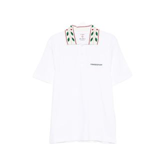 Casablanca Logo-embroidered Polo Shirt