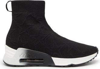 Ash Black Star Knit Combo Sneakers - Dames - Sneakers - Zwart - 35 EU - Schoenen