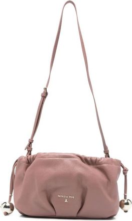 Patrizia Pepe Bubble Bucket Bag - Dames - Tassen - Roze - Maat: ONE Size Zijde