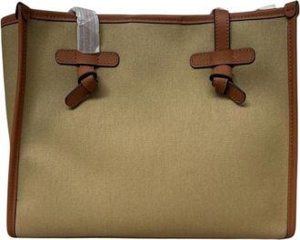 Gianni Chiarini Marcella Tote Bag - Dames - Shoppers - Groen - ONE Size - Leer - Tassen