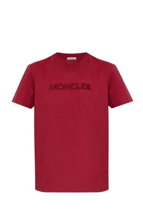 Moncler WOMENS BRANDED T SHIRT Size: L, colour: RED