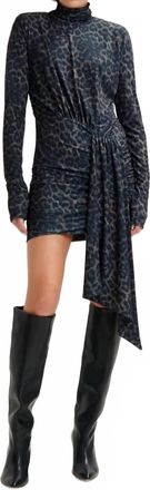 Essentiel Imortel Dress In Brown/black