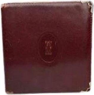 Cartier Pre-owned Wallets, female, Red, Size: ONE SIZE Pre-owned Leather Wallet
