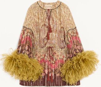 Valentino Top In Pekin Voyage Imaginaire Paisley Donna MULTICOLOR 40