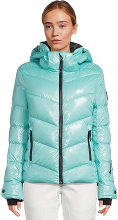 Bogner Fire + Ice Saelly2 Womens Coat Snow Blue : 10, Polyamide