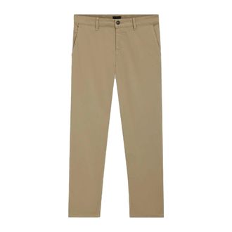 HUGO BOSS Heren Tapered Chinos (Bruin)
