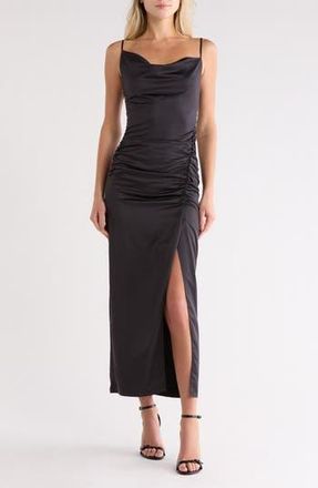 Maje Rinoir Ruched Maxi Dress at Nordstrom Rack, Size 1 (Fits Like 2-4 Us) / 36 Eu