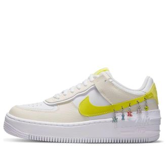 Nike (WMNS) Nike Air Force 1 Shadow SE Pale Ivory Light Zitron DJ5197-100