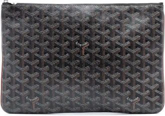 Goyard Pre-owned Clutches, female, Black, Size: ONE SIZE Pre-owned Flat Pouch
