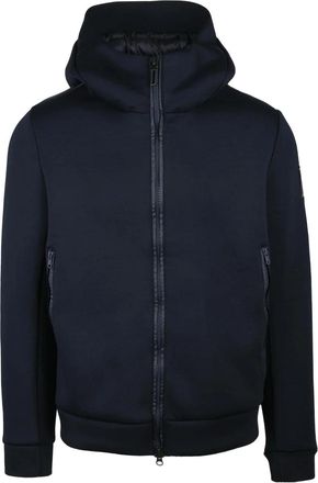Bomboogie Mens Lightweight Neoprene Coat with Textured Panel