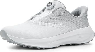 Skechers Flow SI Twist Mens Golf Shoes White Twist Fit Laces : 10.5 3E - Extra Wide, Textile