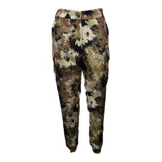 Giulia N Couture Slim-fit Trousers, female, Multicolor, XS, Military Trousers - Autumn Winter 2023/2024