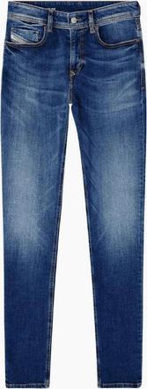 Diesel Mens 1979 Sleenker Skinny Fit Mid Wash Blue Jeans