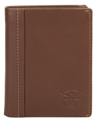 Chiemsee Geldb&ouml;rse CHIEMSEE, Herren, braun (cognac), Leder, unifarben, Kleinlederwaren Geldb&ouml;rse, echt Leder