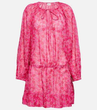 Isabel Marant Parsley floral cotton tunic dress