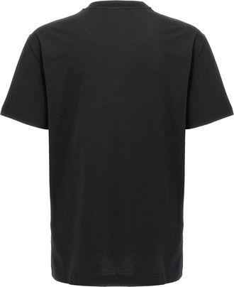 Dolce & Gabbana Logo-Embroidered T-Shirt - black