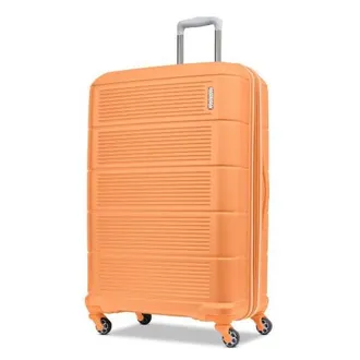 American Tourister Stratum 2.0 Hardside 28 Large Spinner Checked Luggage in Papaya at Nordstrom