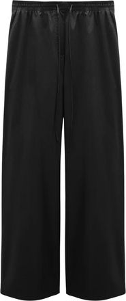 Dorothee Schumacher Poplin Power broek - Dames - Straight fit broeken - Zwart - S - Broeken